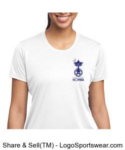 SORBA Small Logo Womens Shirt - White Design Zoom