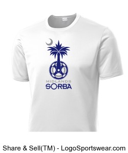 SORBA Large Logo Mens Shirt - White Design Zoom